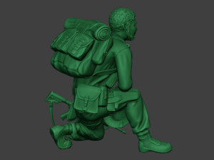 modern jungle soldier rest mjs1 Model Cetak 3D