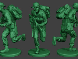 modern jungle soldier run mjs1 3D Print Model