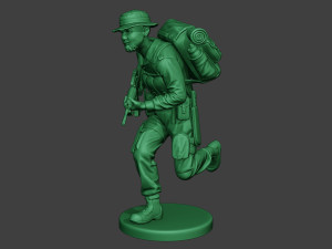 modern jungle soldier run mjs1 3D-printmodel