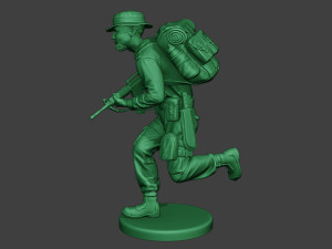 modern jungle soldier run mjs1 3D-printmodel