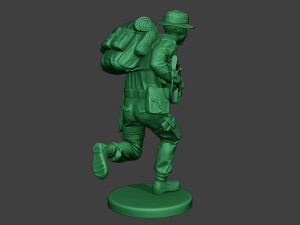 modern jungle soldier run mjs1 3D-printmodel
