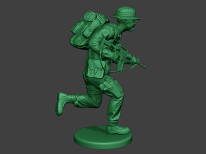 modern jungle soldier run mjs1 3D-printmodel