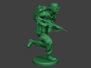 modern jungle soldier run mjs1 3D-printmodel