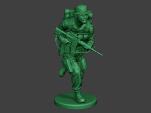 modern jungle soldier run mjs1 3D-printmodel