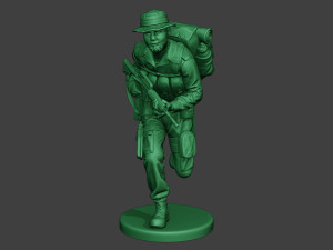 modern jungle soldier run mjs1 3D-printmodel