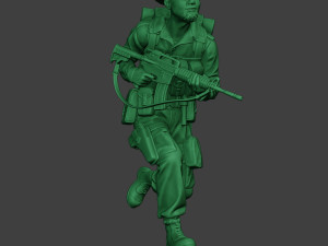 modern jungle soldier run mjs1 3D-printmodel