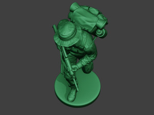 modern jungle soldier run mjs1 3D-printmodel