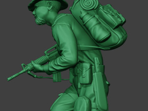 modern jungle soldier run mjs1 3D-printmodel