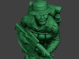 modern jungle soldier run mjs1 3D-printmodel
