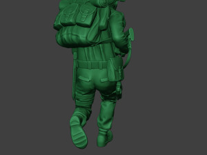 modern jungle soldier run mjs1 3D-printmodel