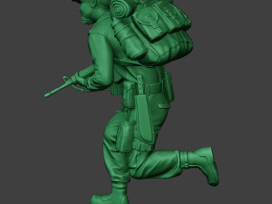 modern jungle soldier run mjs1 3D-printmodel