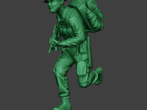 modern jungle soldier run mjs1 3D-printmodel