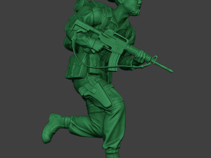 modern jungle soldier run mjs1 3D-printmodel