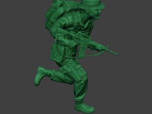 modern jungle soldier run mjs1 3D-printmodel
