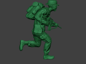 modern jungle soldier run mjs1 3D-printmodel
