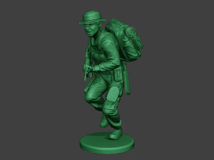 modern jungle soldier run2 mjs1 3D Print Model