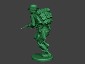 modern jungle soldier run2 mjs1 3D Print Model