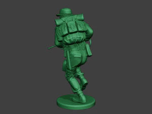 modern jungle soldier run2 mjs1 3D Print Model