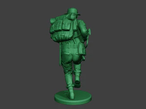 modern jungle soldier run2 mjs1 3D Print Model