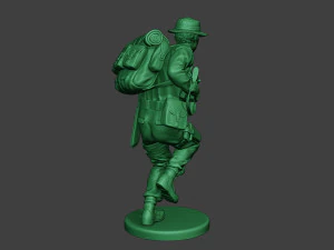modern jungle soldier run2 mjs1 3D Print Model