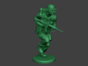 modern jungle soldier run2 mjs1 3D Print Model