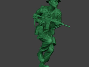 modern jungle soldier run2 mjs1 Modelo de Impressão 3D
