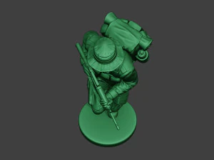 modern jungle soldier run2 mjs1 3D Print Model
