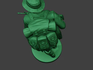 modern jungle soldier run2 mjs1 3D Print Model