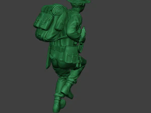 modern jungle soldier run2 mjs1 3D Print Model