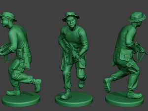 modern jungle soldier run3 mjs1 3D Print Model