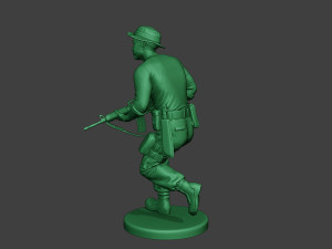 modern jungle soldier run3 mjs1 Model Cetak 3D