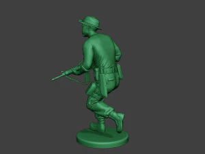 modern jungle soldier run3 mjs1 3D Print Model