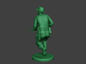 modern jungle soldier run3 mjs1 3D Print Model