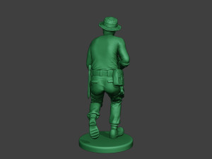 modern jungle soldier run3 mjs1 Model Cetak 3D