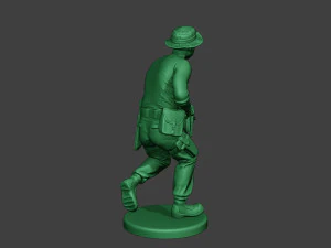 modern jungle soldier run3 mjs1 3D Print Model