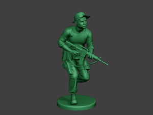modern jungle soldier run3 mjs1 Model Cetak 3D