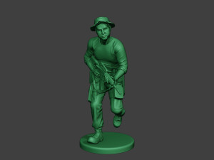 modern jungle soldier run3 mjs1 Model Cetak 3D