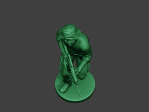 modern jungle soldier run3 mjs1 3D Print Model