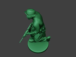 modern jungle soldier run3 mjs1 3D Print Model