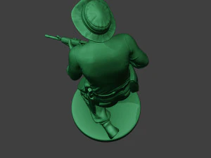 modern jungle soldier run3 mjs1 3D Print Model