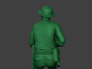 modern jungle soldier run3 mjs1 Model Cetak 3D