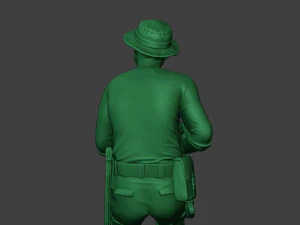 modern jungle soldier run3 mjs1 3D Print Model