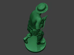 modern jungle soldier run3 mjs1 3D Print Model