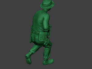 modern jungle soldier run3 mjs1 Model Cetak 3D