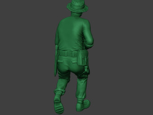 modern jungle soldier run3 mjs1 Model Cetak 3D