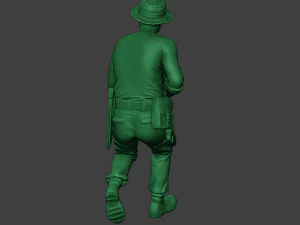 modern jungle soldier run3 mjs1 3D Print Model