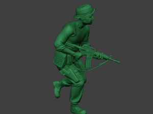 modern jungle soldier run3 mjs1 Model Cetak 3D