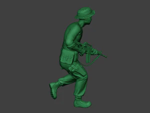 modern jungle soldier run3 mjs1 3D Print Model