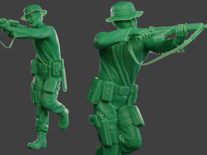 modern jungle soldier run4 mjs1 3D Print Model