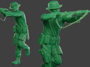 modern jungle soldier run4 mjs1 3D Print Model